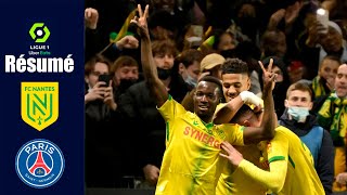 Nantes vs PSG 31 Highlights amp Goals  Ligue 1 HD [upl. by Wenona38]