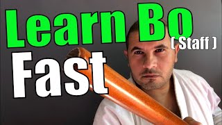 Bo Staff Training  Basics to Quickly Use a Bo Staff [upl. by Goldy606]