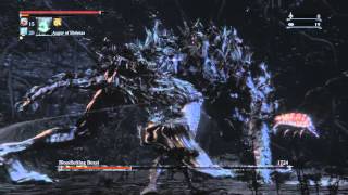 Bloodborne Great Pthumeru Ihyll Chalice Bloodletting Beast strat [upl. by Bohs]