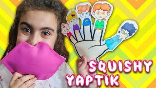 MİRA ile EVDE KOLAY SUKUŞİ YAPIMI  Finger Family Squishy [upl. by Enitsahc]