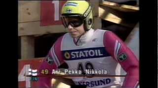 Skiflug WM 1990 Vikersund  Teil 2 [upl. by Aseret]