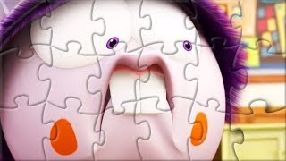 Spookiz KongKong Scared 스푸키즈 Jigsaw Puzzle Game For Kids Rompecabezas [upl. by Spector]