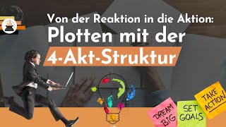 Von der Reaktion in die Aktion Plotten mit der 4AktStruktur mit neuer Zeilenschlingerin [upl. by Rodnas]