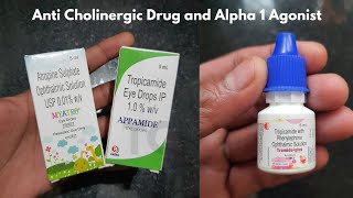 Cycloplegia and Mydriasis  Pharmacology [upl. by Ainotal]