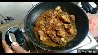 Chicken vindaloo l Easy chicken recipe l Low oil chicken recipe l Easy goanese dish l [upl. by Heidy]