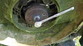 Honda HRM 215 fix Weak blade clutch PT 2 [upl. by Walcoff42]