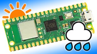 Raspberry Pi Pico W Wireless Weather Station [upl. by Athey695]