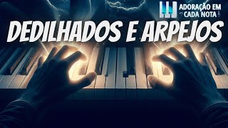 Como usar arpejos e dedilhados no teclado  Ideias Fáceis no teclado 🥰🎹 [upl. by Dnilasor219]