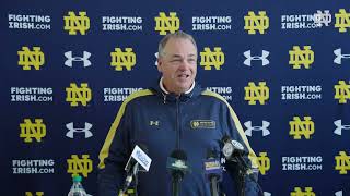 Winter Press Conference 22324  Notre Dame Football [upl. by Blain]