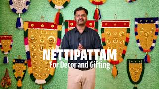 Exquisite Handcrafted Nettipattam  Elephant Caparison for Decor amp Gifting  Mannar Craft [upl. by Surbeck]