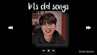 BTS Old Songs Full Playlist [upl. by Adnyl]