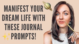 5 Powerful Journal Prompts to Manifest ANYTHING [upl. by Eillim]