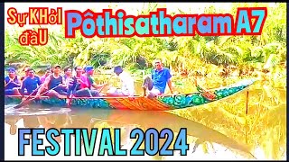 Sự Khởi đầu đội ghe ngo Chùa Pôthisatharam phường 7 Sóc Trăng đầy quyết tâm festival đua ghe 2024 [upl. by Sayre840]