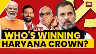 Haryana Assembly Elections LIVE News Who Will Win The Battle For Haryana  CVoter Exit Poll LIVE [upl. by Chapin]