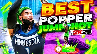 BEST 6569 JUMPSHOT ON NBA 2K25 OVERPOWERED POPPERLOCKDOWN JUMPSHOT [upl. by Tybald]