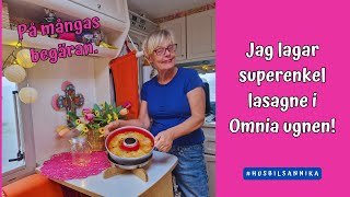 Jag lagar superenkel lasagne i Omnia ugnen [upl. by Salohci]