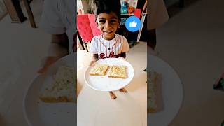 Devs Delicious Cheese Bread Recipe kidscooking special shorts cooking funny [upl. by Bernardina]