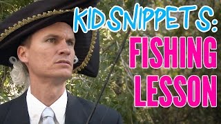 Kid Snippets quotFishing Lessonquot Imagined by Kids [upl. by Aili]