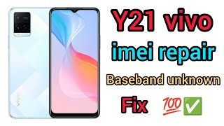 y21 vivo imei repair baseband unknown fix 46 2024 [upl. by Nelon]