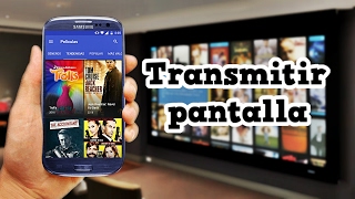 Transmitir pantalla de móvil a Smart TV fácil y rápido  Screen Share [upl. by Jehius797]