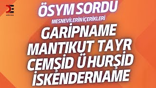 GARÄ°PNAMEMANTIKUT TAYRCEMÅžÄ°D Ãœ HURÅžÄ°D VE Ä°SKENDERNAMENÄ°N Ä°Ã‡ERÄ°KLERÄ° [upl. by Verdha782]