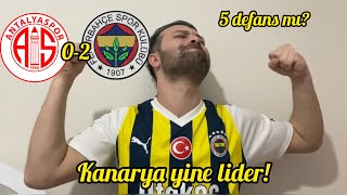 ANTALYASPOR FENERBAHÇE MAÇI SONRASI TAKIMLAR [upl. by Meridith]