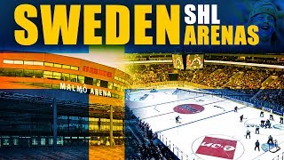 Arenas In Sweden SHL [upl. by Emelun]