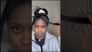 Bun Hairstyle with Lashey Tape In Hair Extensions [upl. by Zane]