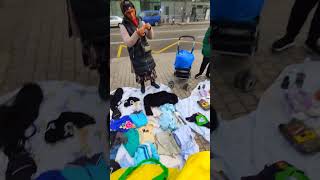 random clips sa flea market sa paris france 🔥🔥🔥 [upl. by Kcirddot]