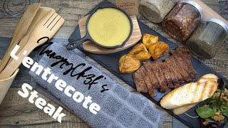 How To Make lentrecote Steak [upl. by Padriac693]