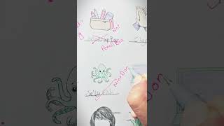 Ezras English Test Grading teacherstudent drawing student art englishtest sketch [upl. by Redd311]