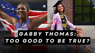 Gabby Thomas Breaking Records On and Off the Track [upl. by Adnamar]