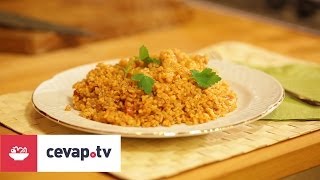 Domatesli bulgur pilavı nasıl yapılır [upl. by Nawed]