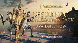 Myth of Empires Hellenic Civilization Pack Available NOW [upl. by Noruq]