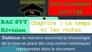 Révision BAC  Le temps et les roches  Datation relative et absolue bac2024 révisions svt [upl. by Notfilc]