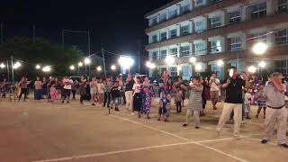 校区 盆踊り大会の様子 BOSE 802 2018819 [upl. by Beeson]