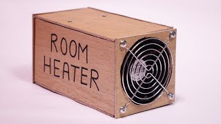 How to Make a Portable Room Heater At Home under 1 [upl. by Garrott]