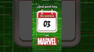 Marvel en la Historia Diciembre 03 [upl. by Noam]