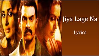 Jiya Lage Na – Talaash Lyrics HINDI  ROM  ENG  Sona Mohapatra Ravindra Upadhyay [upl. by Aliakim989]