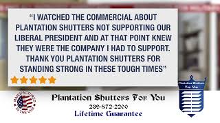 Plantation Shutters For You  Liberal President Ad [upl. by Roberta]