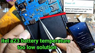 itel a23 pro battery temperature too low🔥itel a23 battery temperature too low [upl. by Aisile]