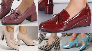 2024 TOP DIFFERENT ELEGANT COMFORTABLE SHOES DESIGNS FOR WOMEN LATEST OFFICE STYLE SHOES COLLECTION [upl. by Aryk34]