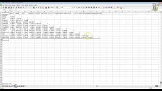 Correlation Matrix in Excel [upl. by Shermie789]