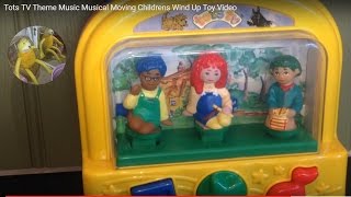 Tots TV Theme Music Musical Moving Childrens Wind Up Toy Video [upl. by Llerrehs133]