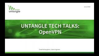 Tech Talks OpenVPN [upl. by Lib413]