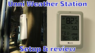 Unni Weather Station  Setup amp Review [upl. by Aisnetroh]