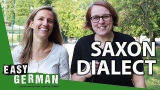 Saxon Dialect vs Standard German with Anja from Learn German with Anja [upl. by Caffrey]