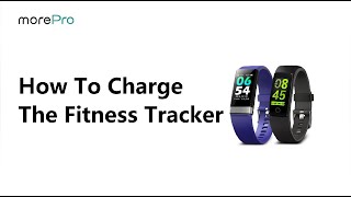 How to charge the fitness tracker [upl. by Llenrod]