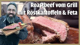 DON CARNE  Osterrezepte  Roastbeef mit Röstkartoffeln amp Feta [upl. by Ayet956]