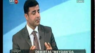 Demirtaş MEYDANda BDP eş Genel başkani Selahattin Demirtaş Siyaset MeydanindaFull [upl. by Nylrebma823]